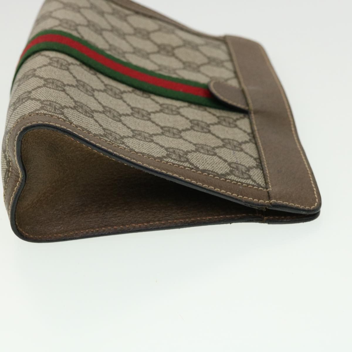 Gucci Ophidia Beige Canvas Clutch Bag (Pre-Owned) Size ONE SIZE - 7 Thumbnail