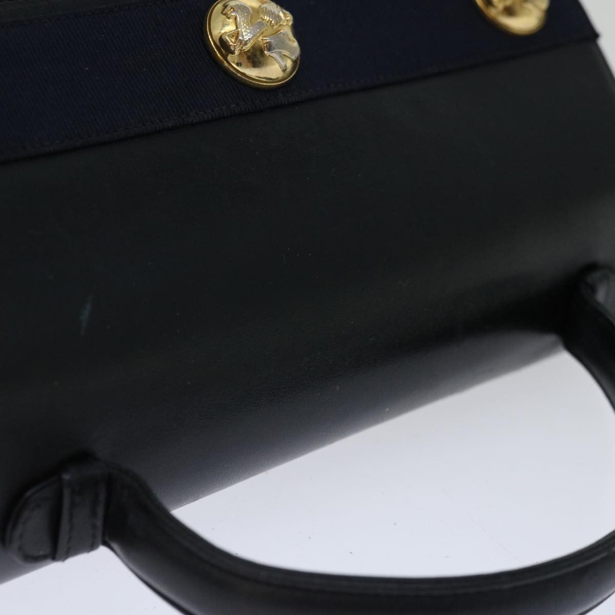 Salvatore Ferragamo Black Leather Handbag (Pre-Owned) Size ONE SIZE - 4 Thumbnail