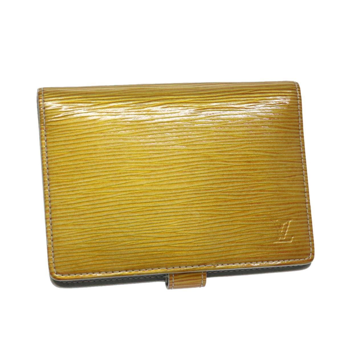 Louis Vuitton Agenda Pm Yellow Leather Wallet (Pre-Owned) Size ONE SIZE - 8 Thumbnail