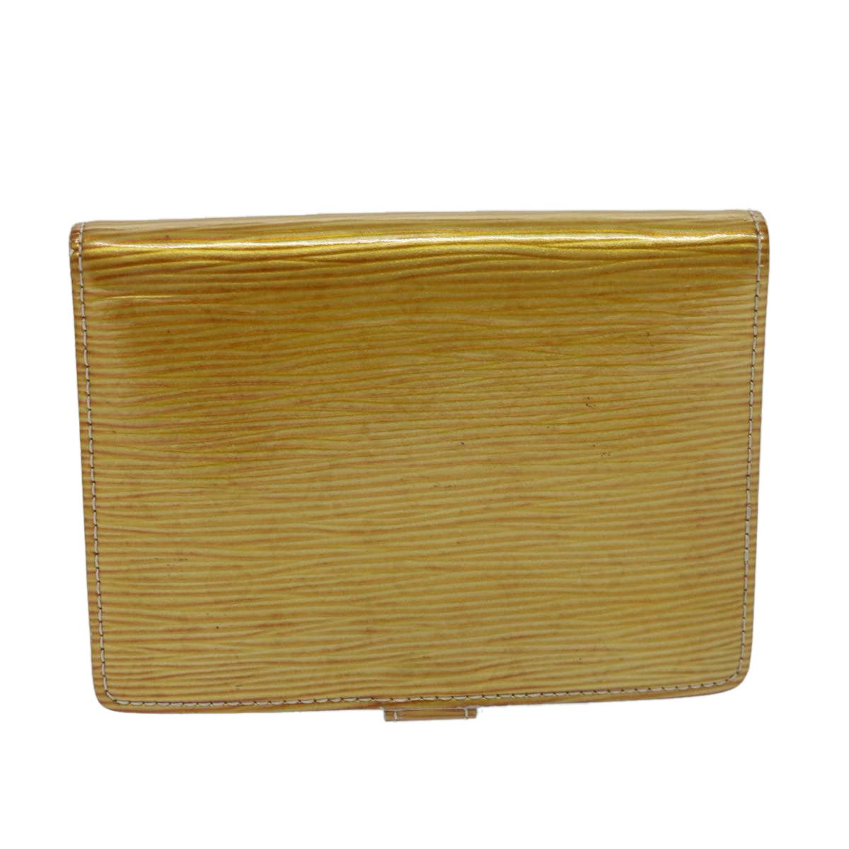Louis Vuitton Agenda Pm Yellow Leather Wallet (Pre-Owned) Size ONE SIZE - 2 Thumbnail