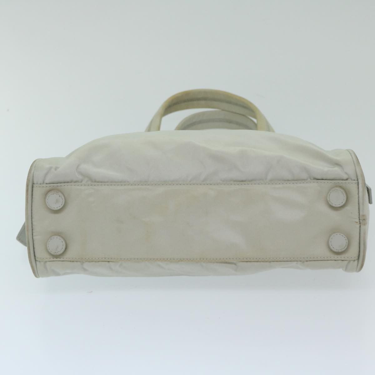 Prada Tessuto Grey Synthetic Handbag (Pre-Owned) Size ONE SIZE - 3 Thumbnail