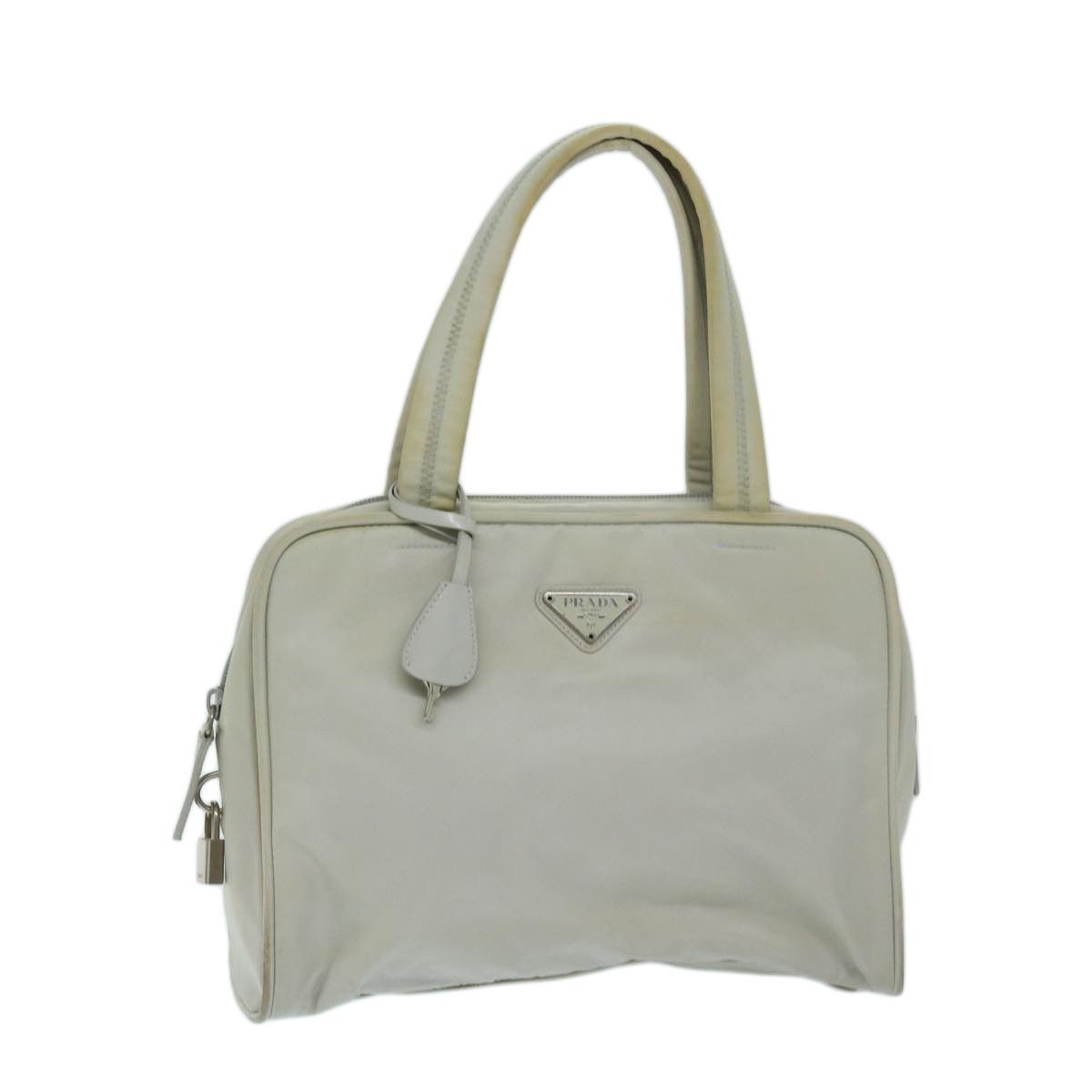 Prada Tessuto Grey Synthetic Handbag (Pre-Owned) Size ONE SIZE - 14 Thumbnail