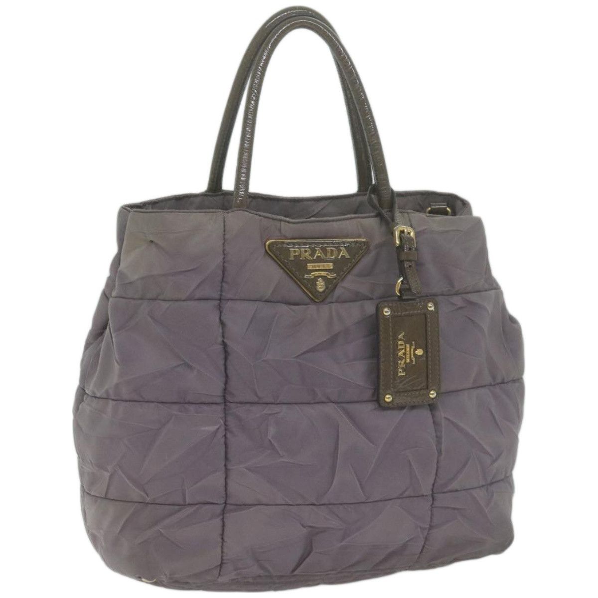 Prada Purple Synthetic Handbag (Pre-Owned) Size ONE SIZE - 18 Thumbnail