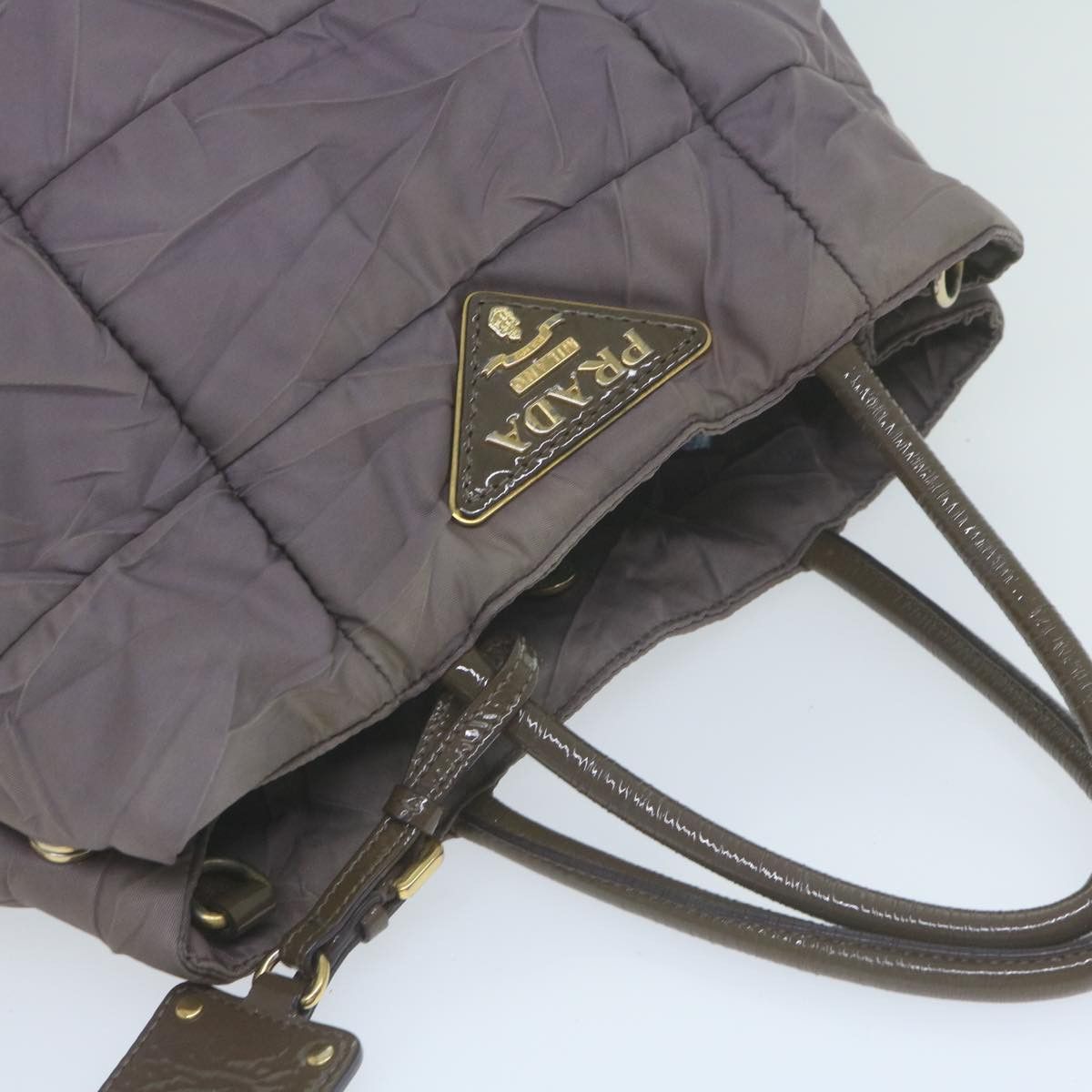 Prada Purple Synthetic Handbag (Pre-Owned) Size ONE SIZE - 4 Thumbnail