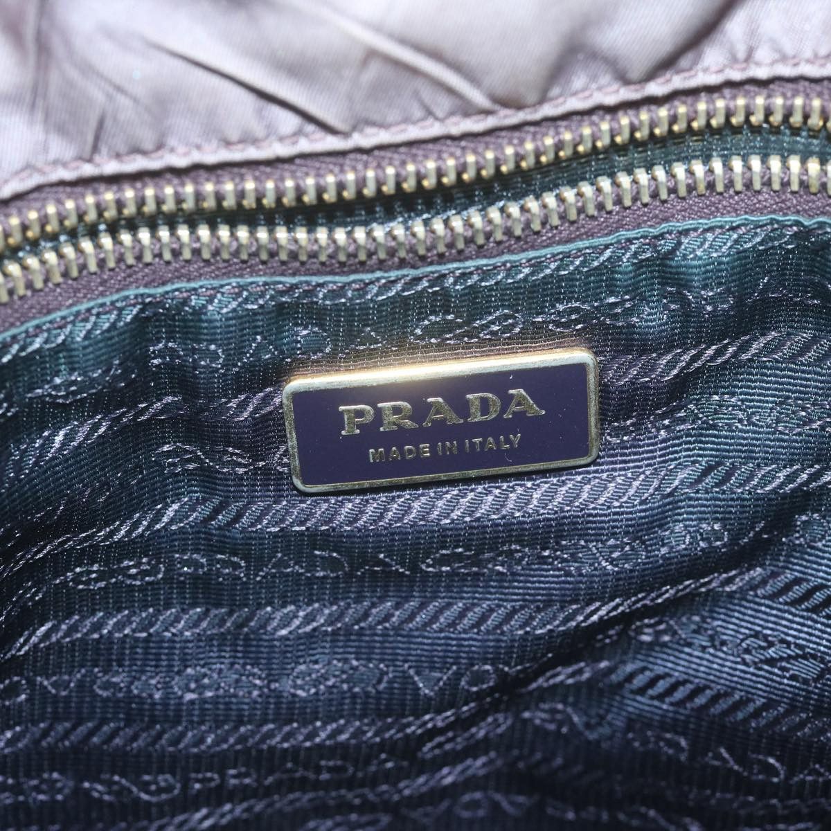 Prada Purple Synthetic Handbag (Pre-Owned) Size ONE SIZE - 17 Thumbnail