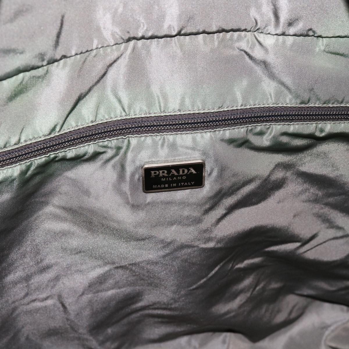 Prada Tessuto Blue Synthetic Travel Bag (Pre-Owned) Size ONE SIZE - 8 Thumbnail