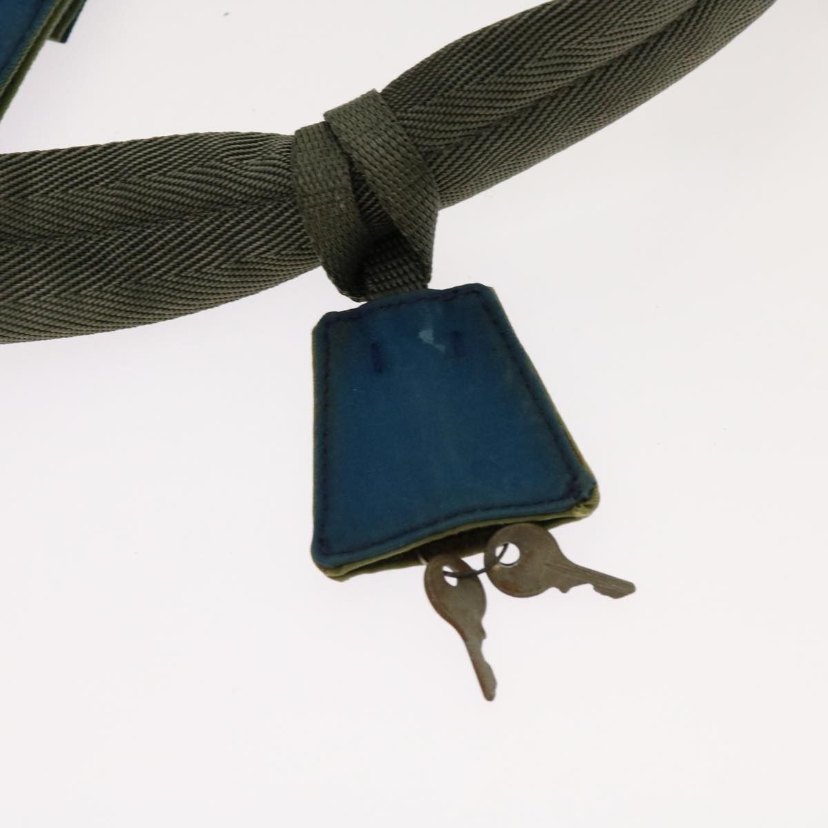 Prada Tessuto Blue Synthetic Travel Bag (Pre-Owned) Size ONE SIZE - 10 Thumbnail