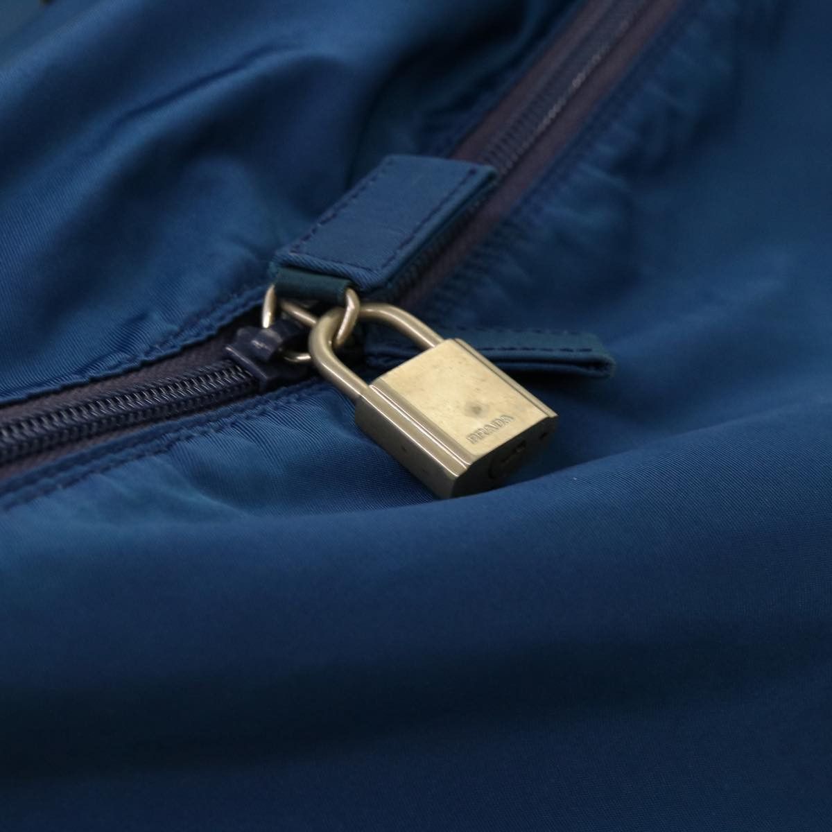 Prada Tessuto Blue Synthetic Travel Bag (Pre-Owned) Size ONE SIZE - 9 Thumbnail