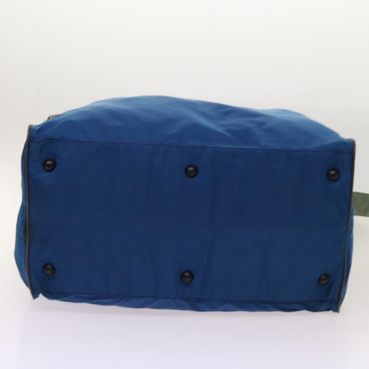 Prada Tessuto Blue Synthetic Travel Bag (Pre-Owned) Size ONE SIZE - 3 Thumbnail