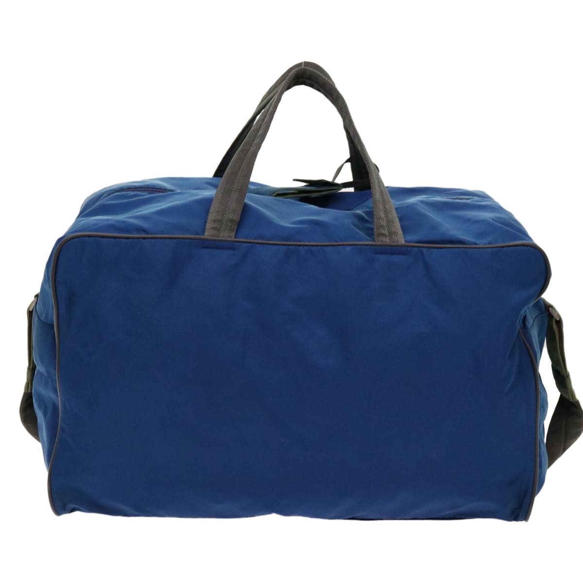 Prada Tessuto Blue Synthetic Travel Bag (Pre-Owned) Size ONE SIZE - 2 Thumbnail