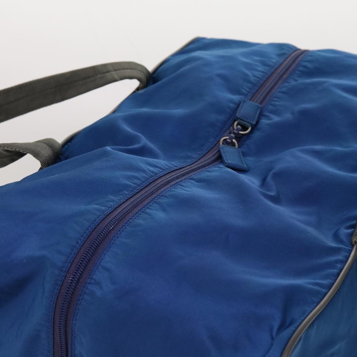 Prada Tessuto Blue Synthetic Travel Bag (Pre-Owned) Size ONE SIZE - 12 Thumbnail