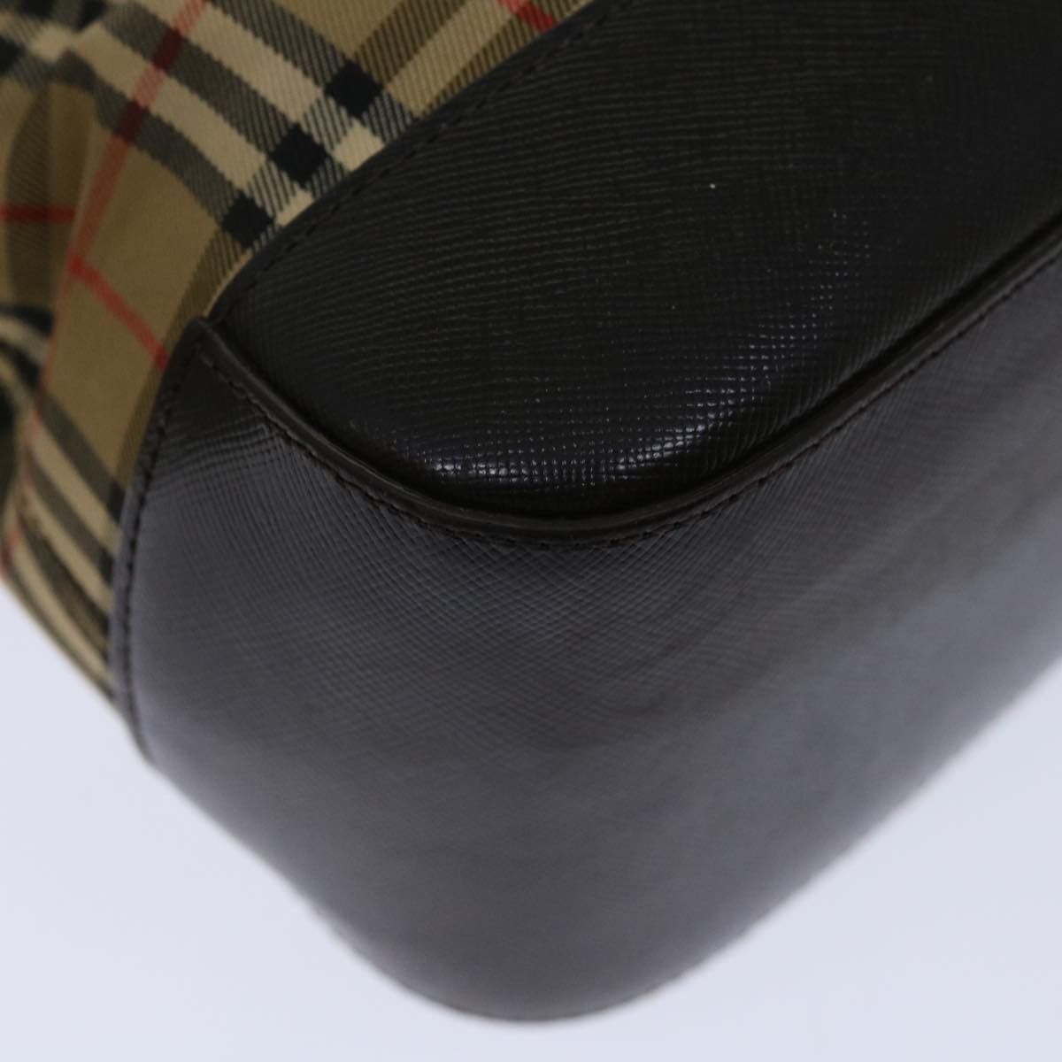 Burberry Nova Check Beige Canvas Handbag (Pre-Owned) Size ONE SIZE - 15 Thumbnail
