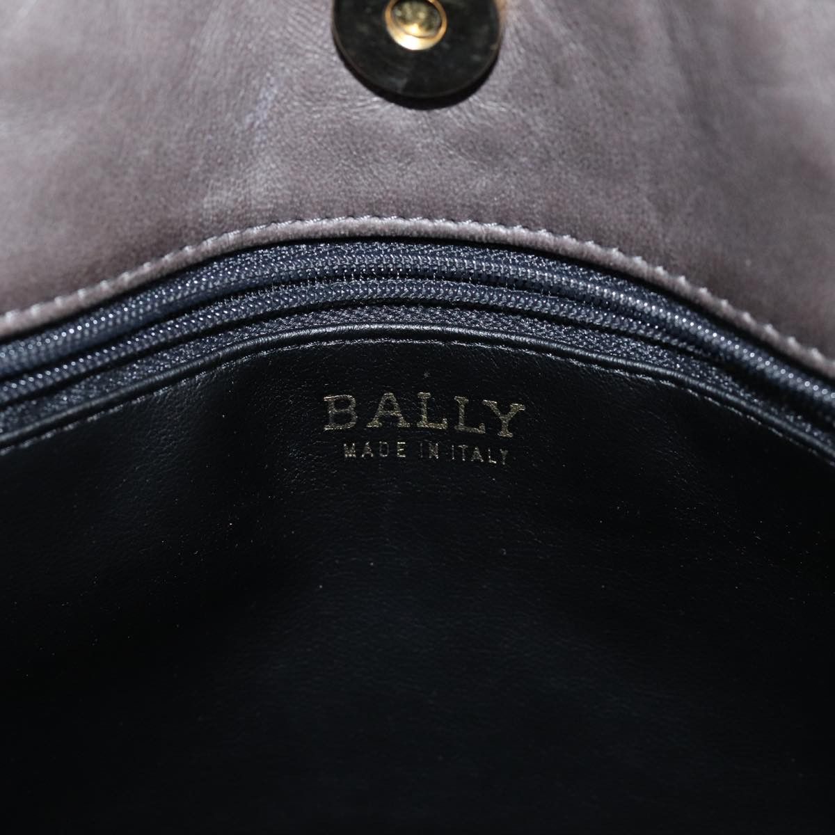 Bally Grey Leather Shoulder Bag (Pre-Owned) Size ONE SIZE - 7 Thumbnail