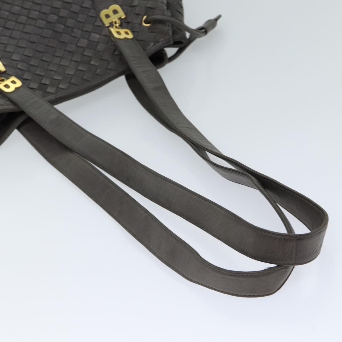 Bally Grey Leather Shoulder Bag (Pre-Owned) Size ONE SIZE - 10 Thumbnail