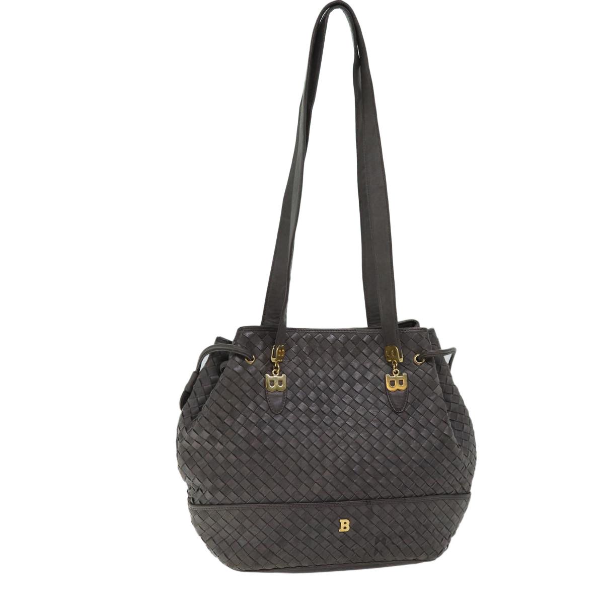 Bally Grey Leather Shoulder Bag (Pre-Owned) Size ONE SIZE - 12 Thumbnail