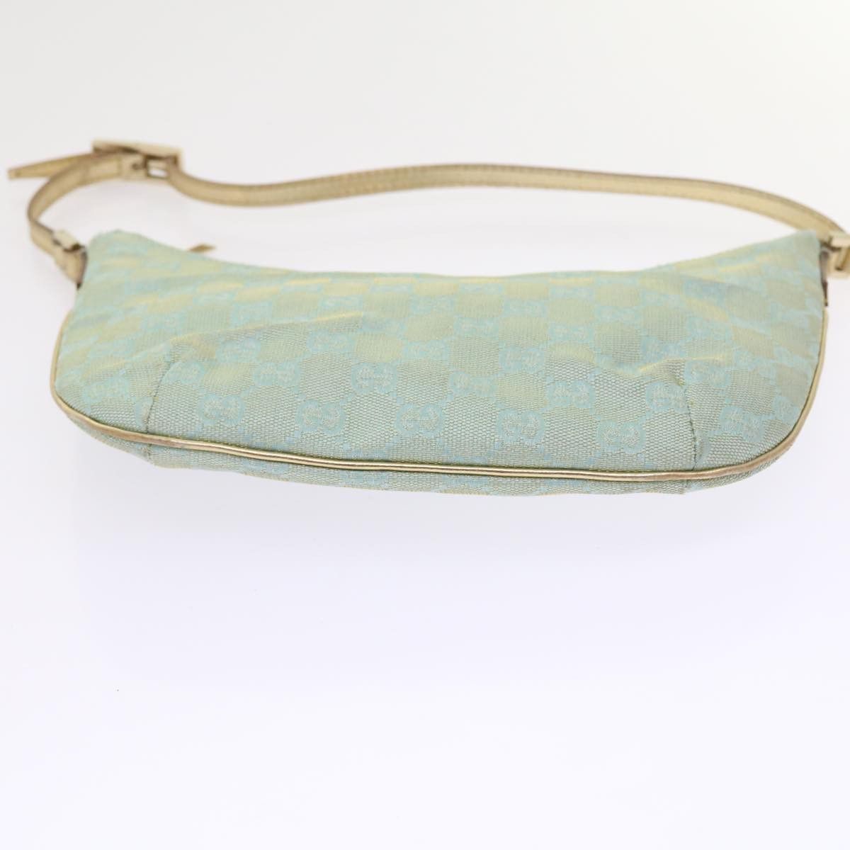 Gucci Gg Canvas Blue Canvas Clutch Bag (Pre-Owned) Size ONE SIZE - 3 Thumbnail