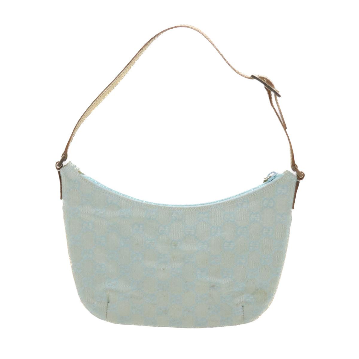 Gucci Gg Canvas Blue Canvas Clutch Bag (Pre-Owned) Size ONE SIZE - 2 Thumbnail