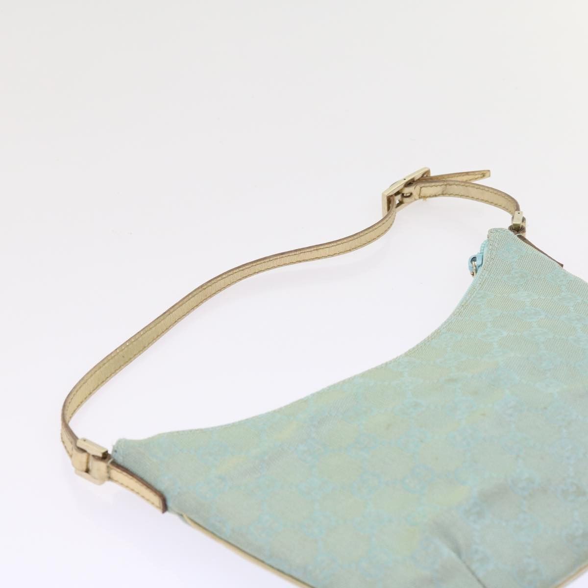 Gucci Gg Canvas Blue Canvas Clutch Bag (Pre-Owned) Size ONE SIZE - 15 Thumbnail