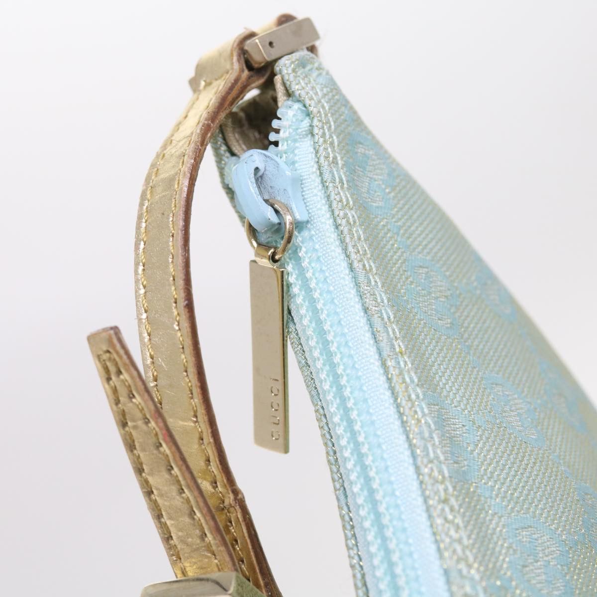 Gucci Gg Canvas Blue Canvas Clutch Bag (Pre-Owned) Size ONE SIZE - 20 Thumbnail