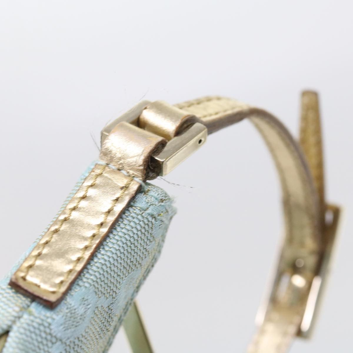 Gucci Gg Canvas Blue Canvas Clutch Bag (Pre-Owned) Size ONE SIZE - 16 Thumbnail