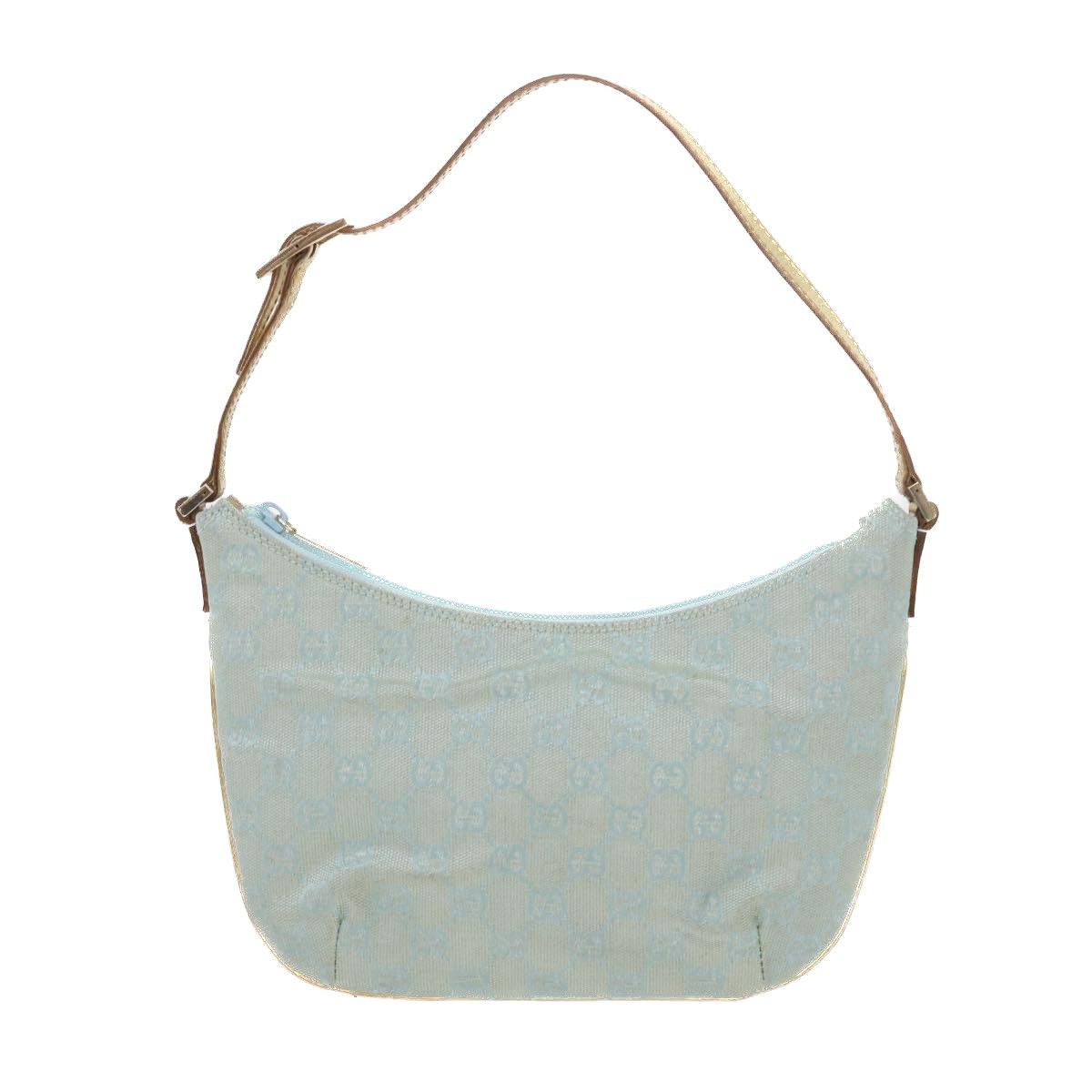 Gucci Gg Canvas Blue Canvas Clutch Bag (Pre-Owned) Size ONE SIZE - 12 Thumbnail