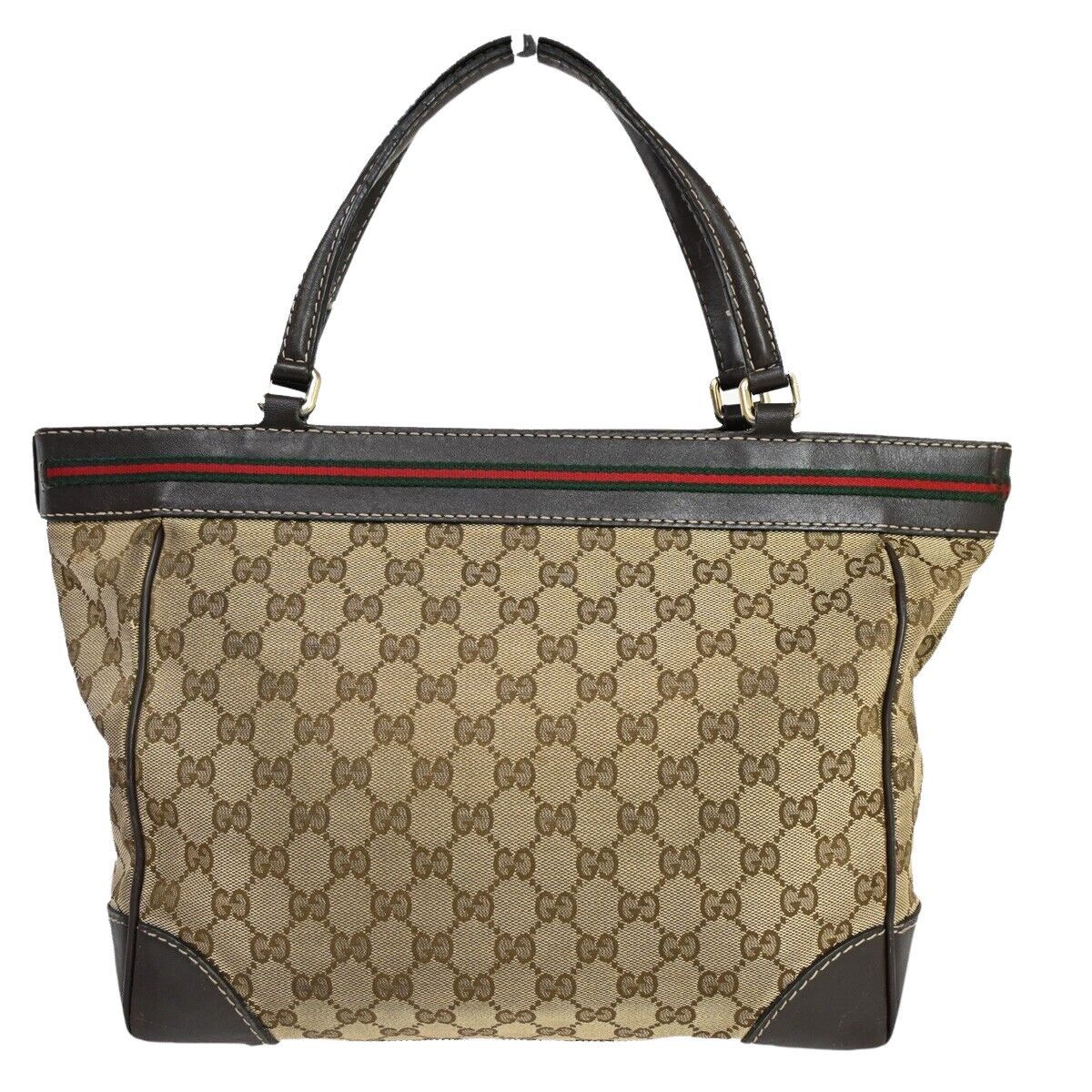 Gucci Ophidia Beige Canvas Handbag (Pre-Owned) Size ONE SIZE - 2 Thumbnail