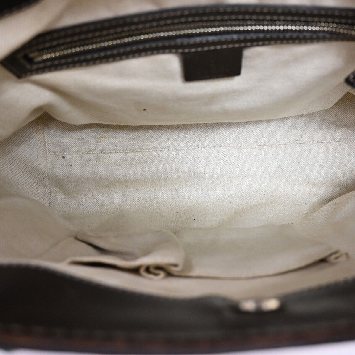 Gucci Ophidia Beige Canvas Handbag (Pre-Owned) Size ONE SIZE - 10 Thumbnail