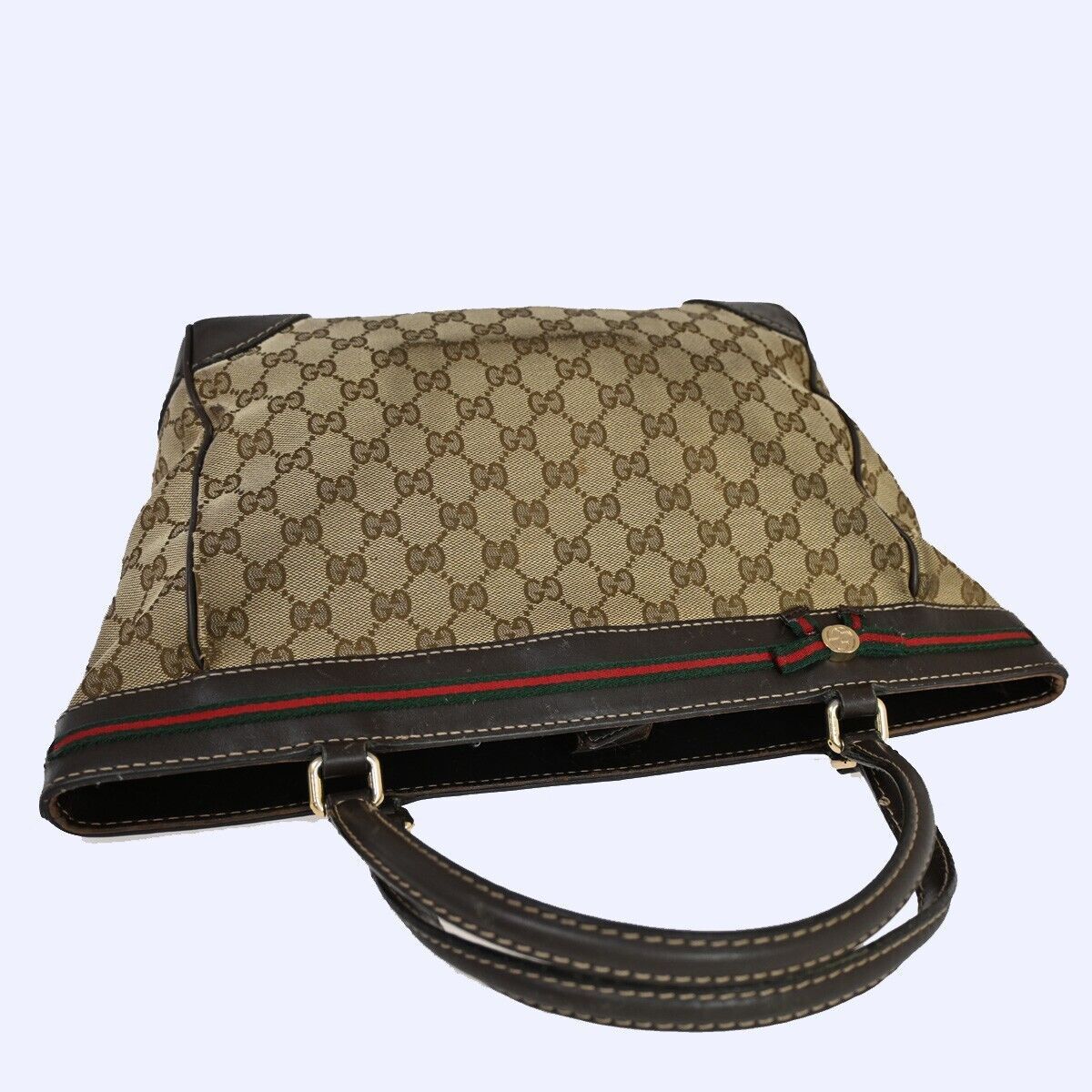 Gucci Ophidia Beige Canvas Handbag (Pre-Owned) Size ONE SIZE - 5 Thumbnail