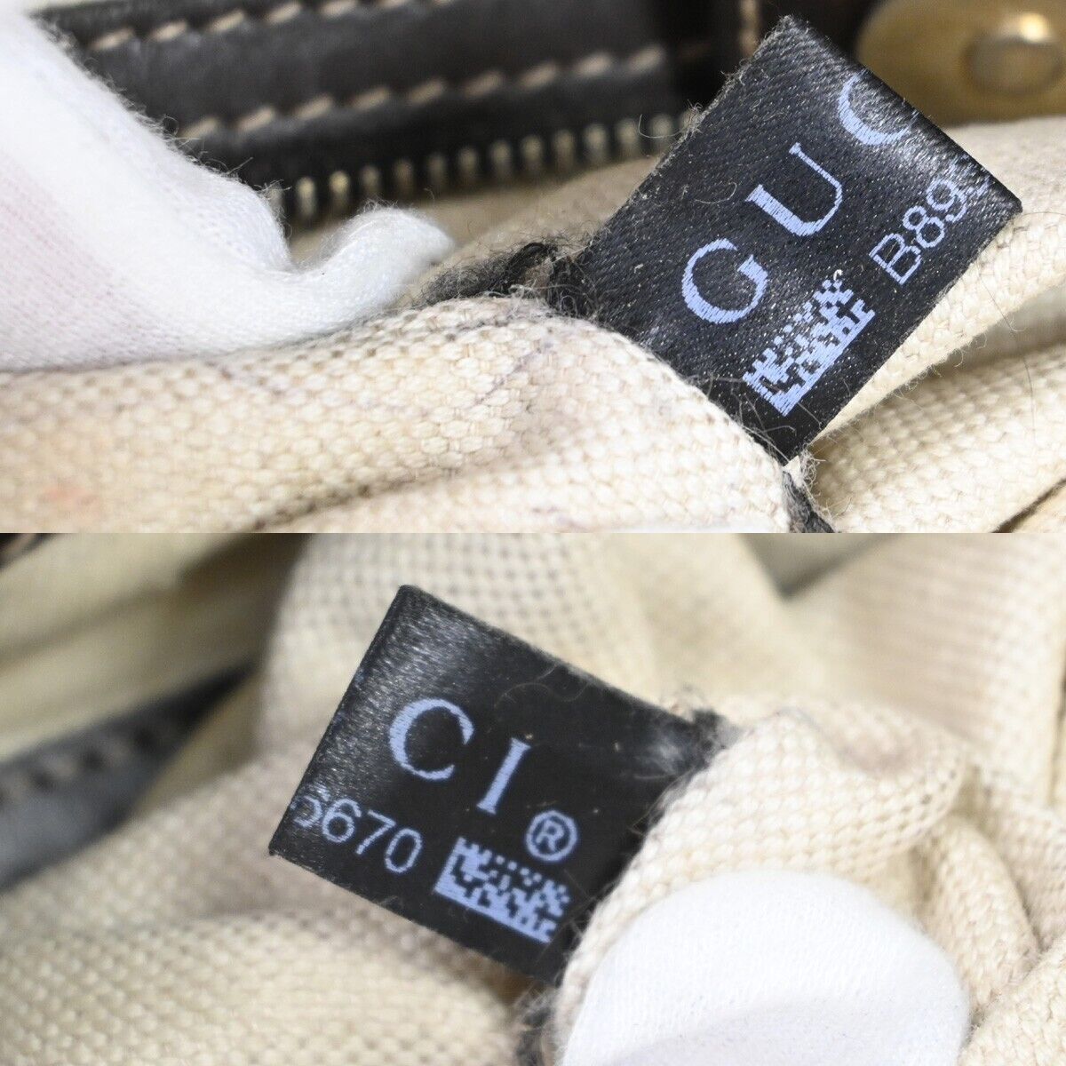 Gucci Ophidia Beige Canvas Handbag (Pre-Owned) Size ONE SIZE - 11 Thumbnail