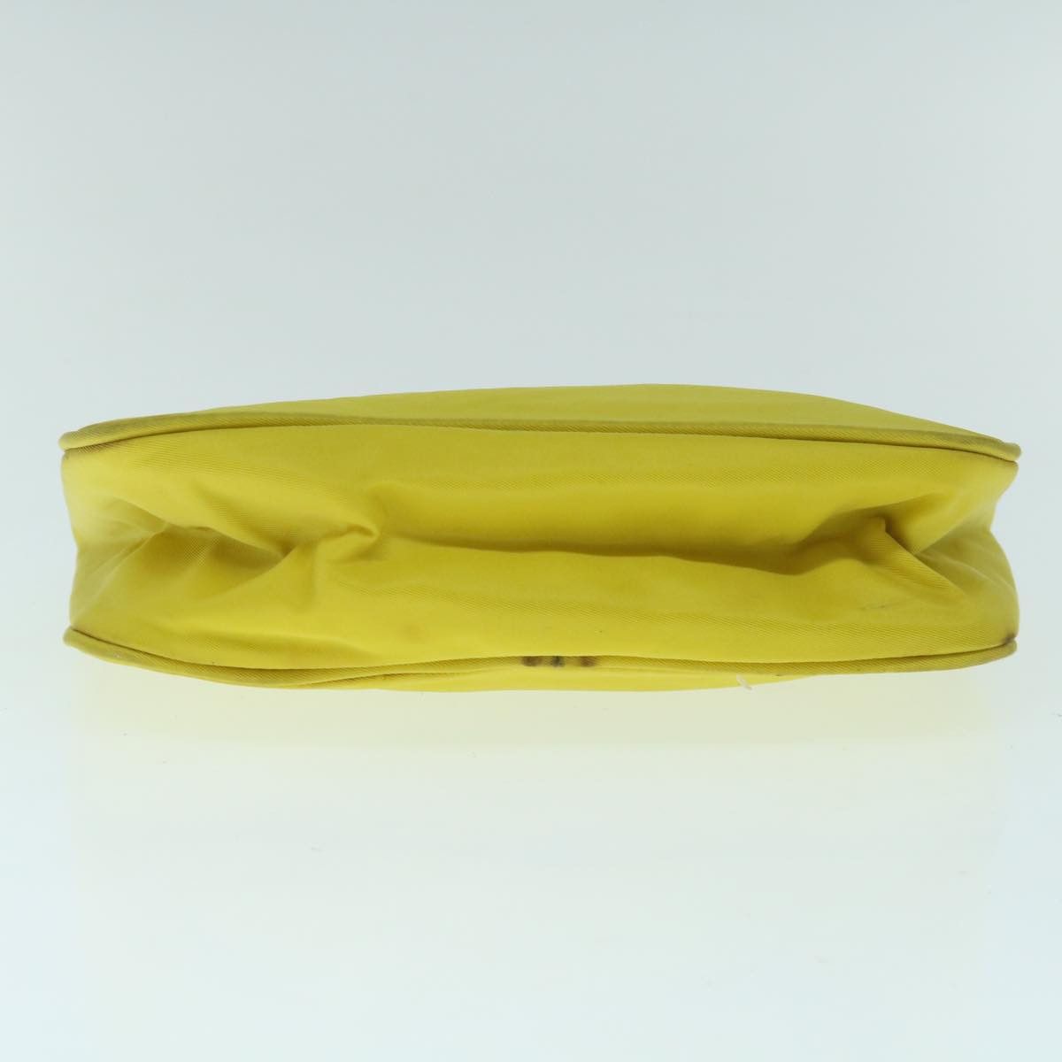 Prada Tessuto Yellow Synthetic Clutch Bag (Pre-Owned) Size ONE SIZE - 3 Thumbnail