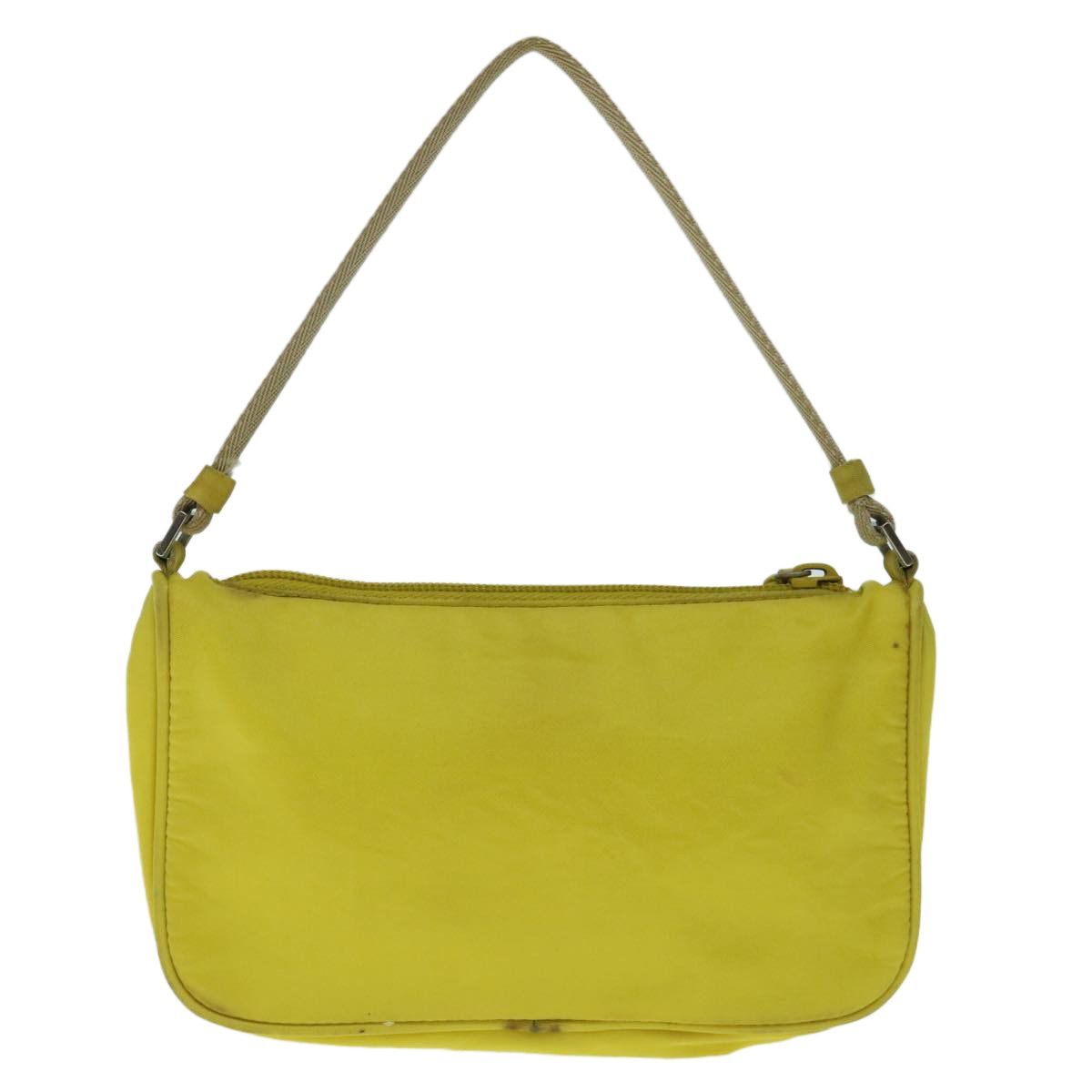 Prada Tessuto Yellow Synthetic Clutch Bag (Pre-Owned) Size ONE SIZE - 2 Thumbnail