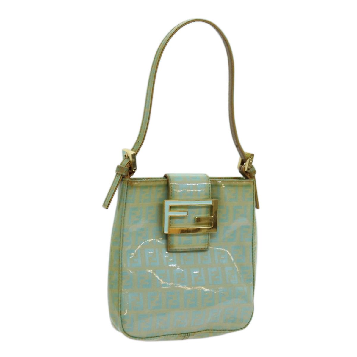 Fendi Zucchino Green Canvas Handbag (Pre-Owned) Size ONE SIZE - 15 Thumbnail