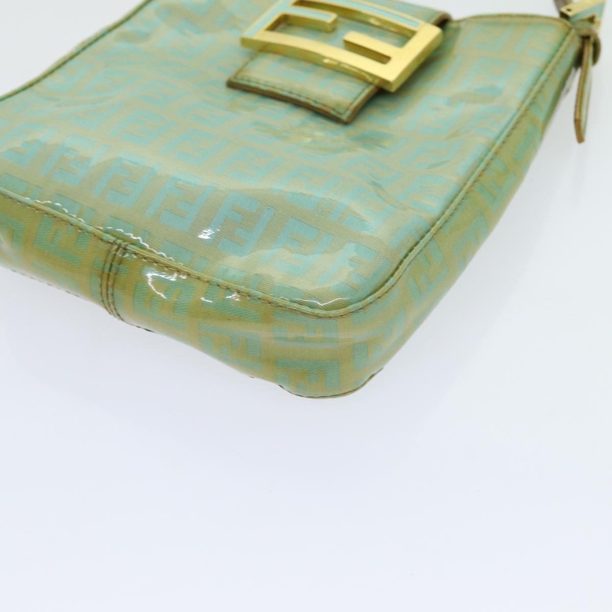 Fendi Zucchino Green Canvas Handbag (Pre-Owned) Size ONE SIZE - 13 Thumbnail