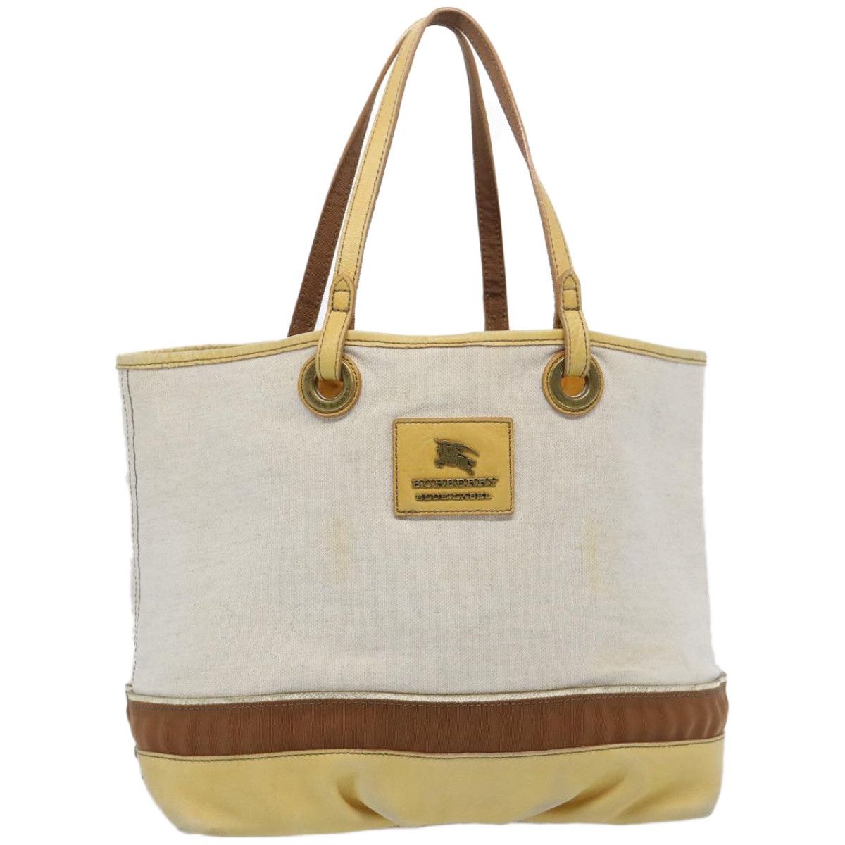 Burberry Blue Label Beige Canvas Tote Bag (Pre-Owned) Size ONE SIZE - 11 Thumbnail