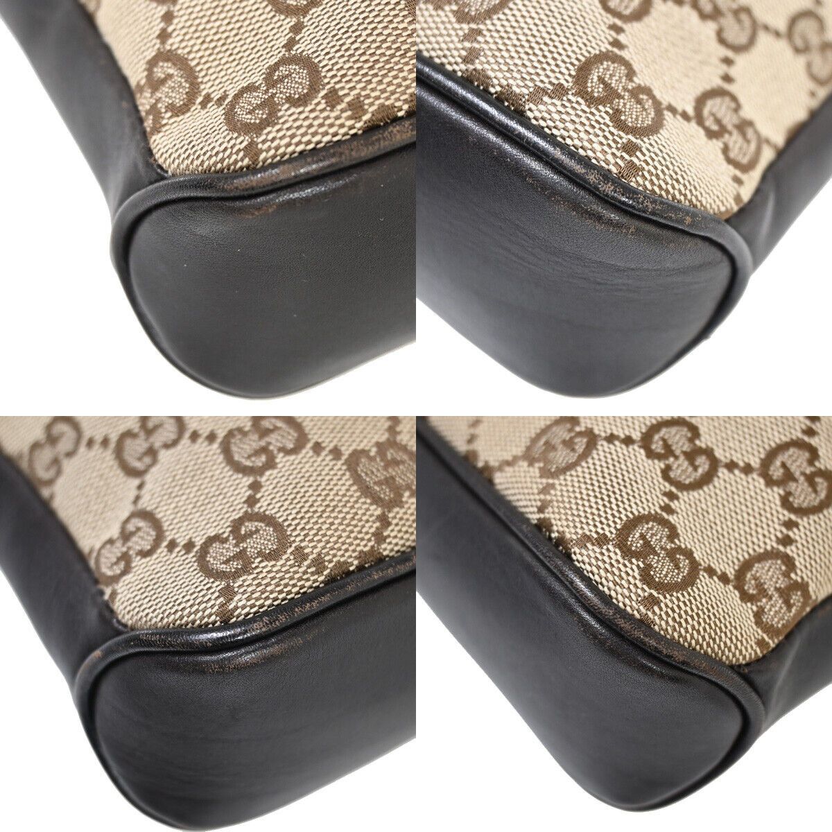 Gucci Beige Canvas Shoulder Bag (Pre-Owned) Size ONE SIZE - 6 Thumbnail