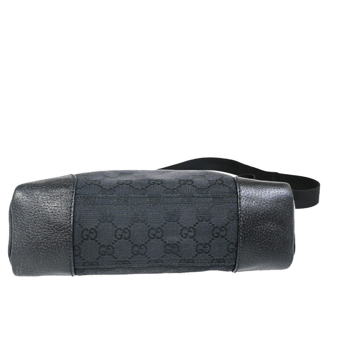 Gucci Gg Canvas Black Canvas Shoulder Bag (Pre-Owned) Size ONE SIZE - 13 Thumbnail