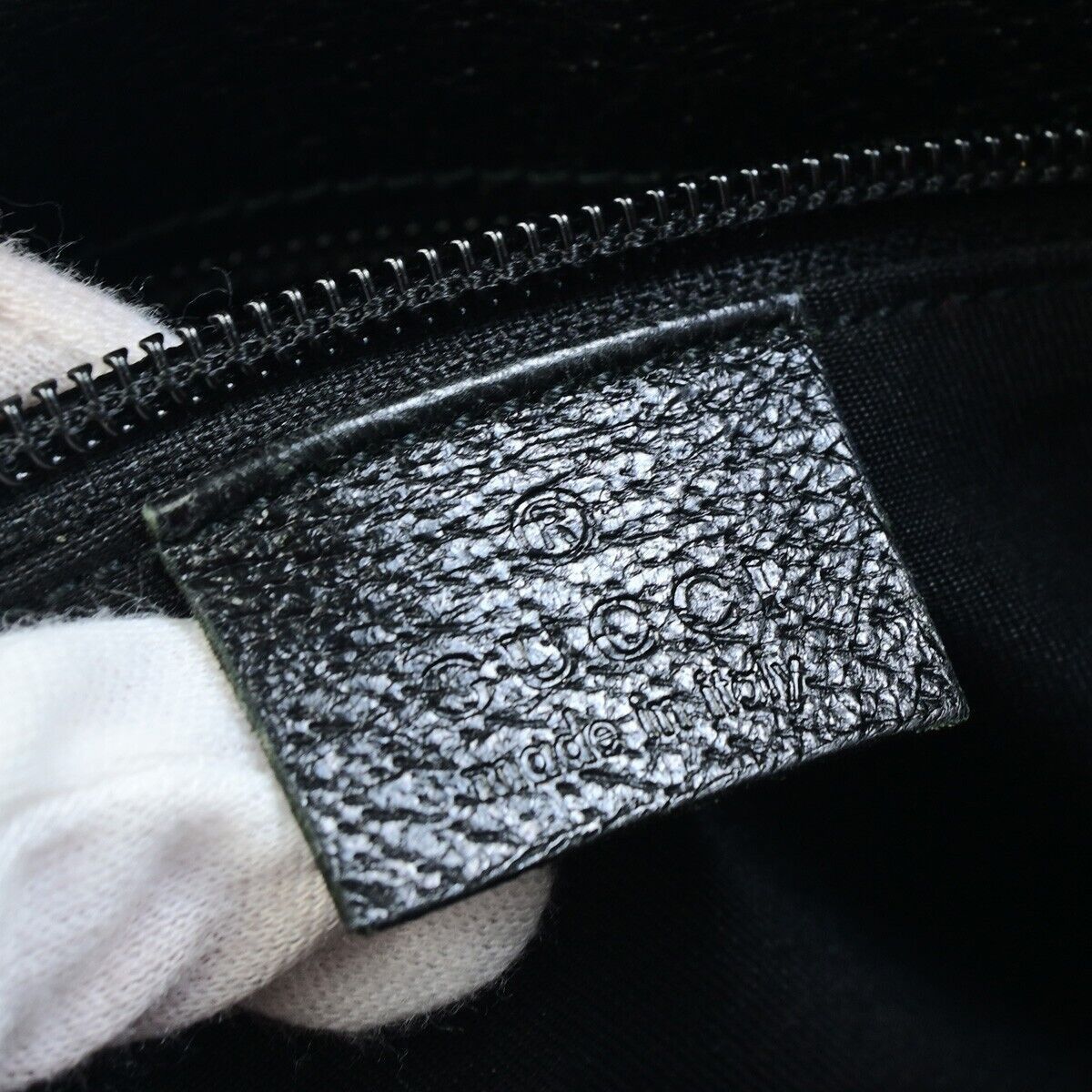 Gucci Gg Canvas Black Canvas Shoulder Bag (Pre-Owned) Size ONE SIZE - 11 Thumbnail