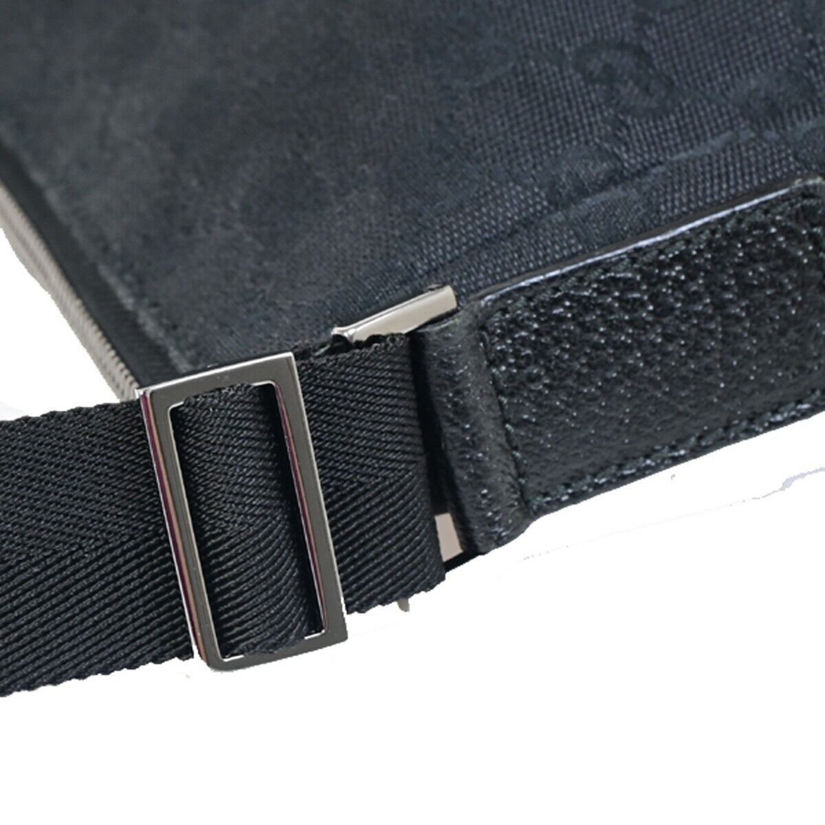 Gucci Gg Canvas Black Canvas Shoulder Bag (Pre-Owned) Size ONE SIZE - 14 Thumbnail