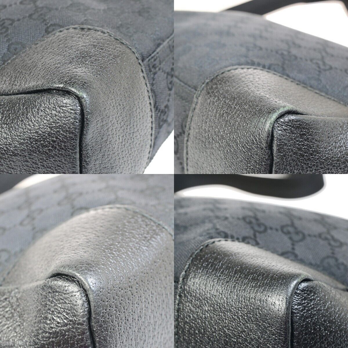 Gucci Gg Canvas Black Canvas Shoulder Bag (Pre-Owned) Size ONE SIZE - 6 Thumbnail