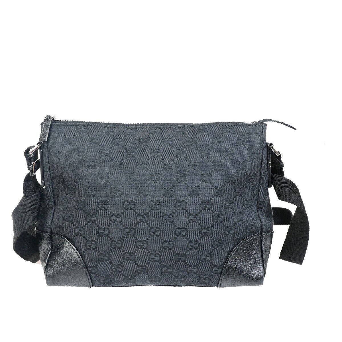 Gucci Gg Canvas Black Canvas Shoulder Bag (Pre-Owned) Size ONE SIZE - 2 Thumbnail