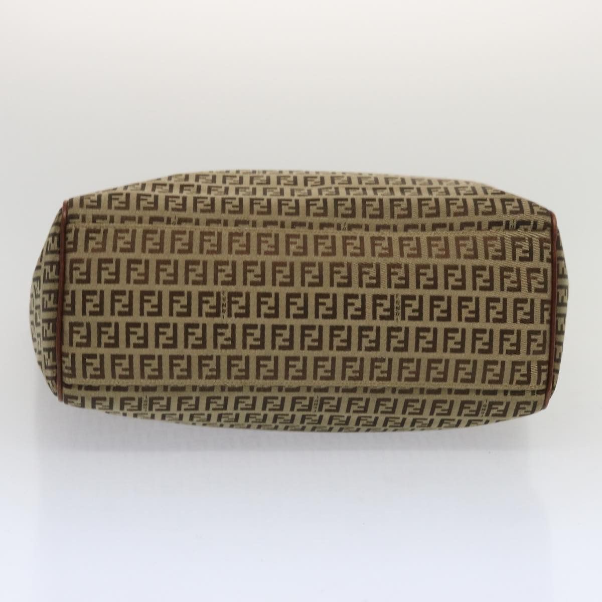 Fendi Zucchino Brown Canvas Tote Bag (Pre-Owned) Size ONE SIZE - 3 Thumbnail