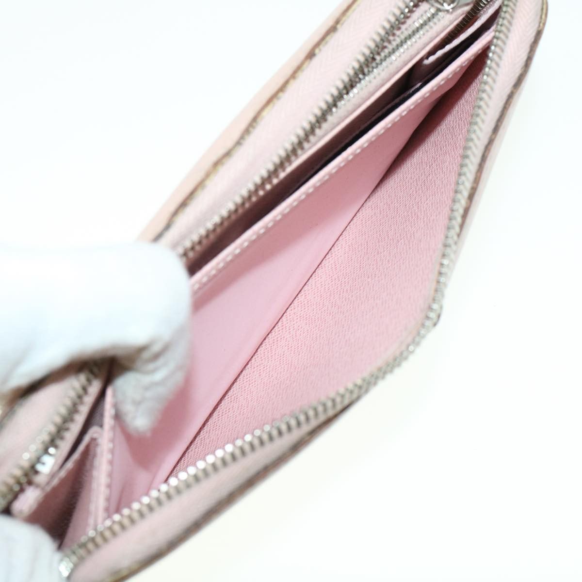 Louis Vuitton Zippy Wallet Pink Leather Wallet (Pre-Owned) Size ONE SIZE - 17 Thumbnail