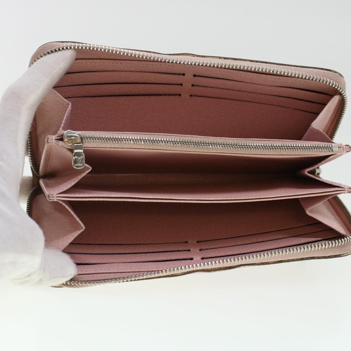 Louis Vuitton Zippy Wallet Pink Leather Wallet (Pre-Owned) Size ONE SIZE - 16 Thumbnail