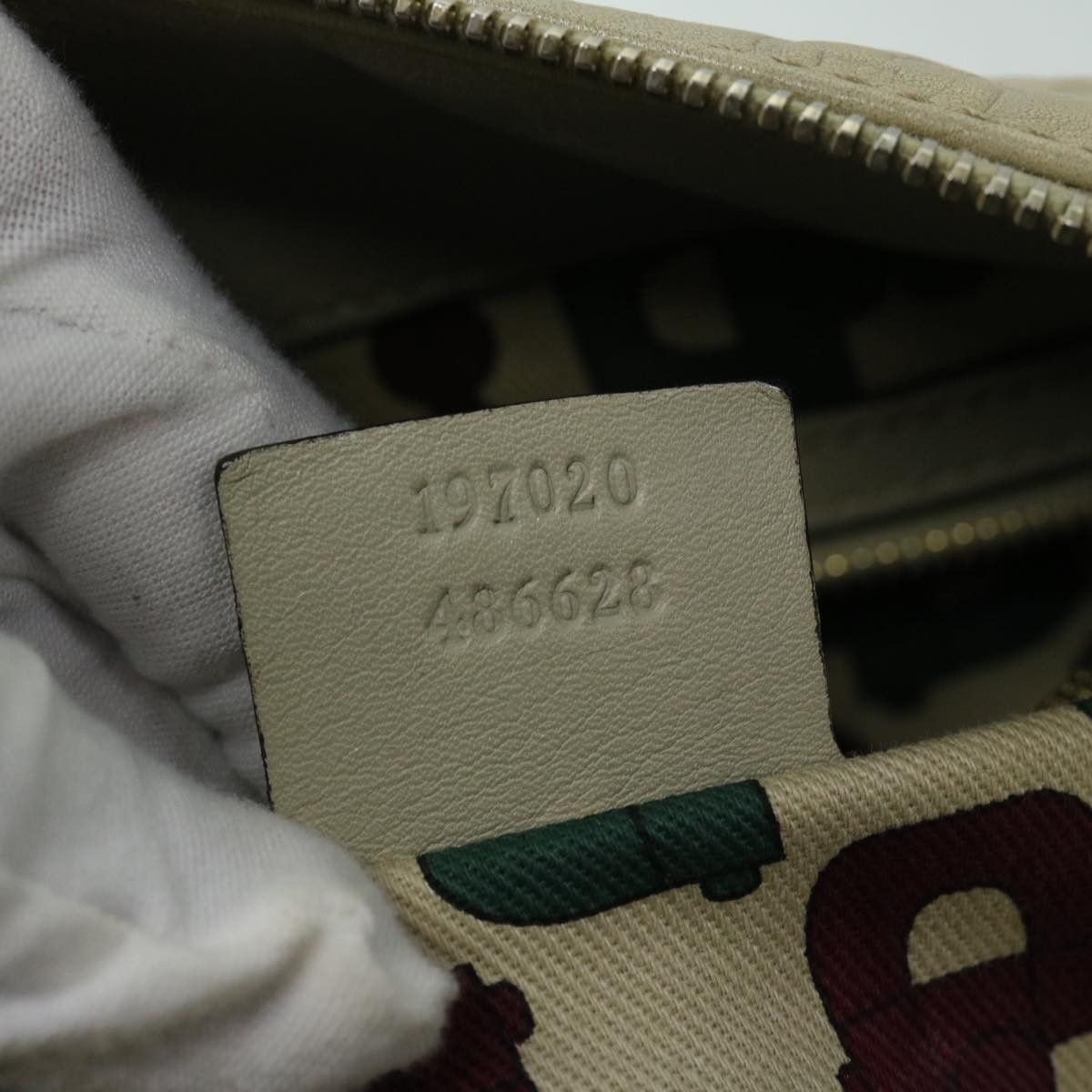 Gucci Gg Canvas Beige Canvas Handbag (Pre-Owned) Size ONE SIZE - 6 Thumbnail