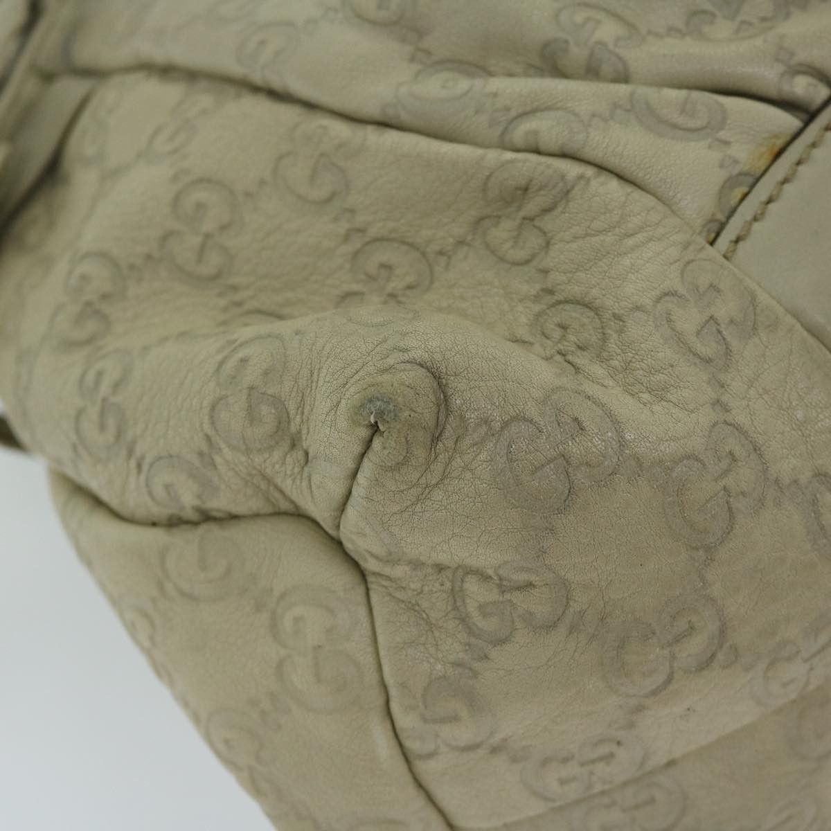 Gucci Gg Canvas Beige Canvas Handbag (Pre-Owned) Size ONE SIZE - 8 Thumbnail
