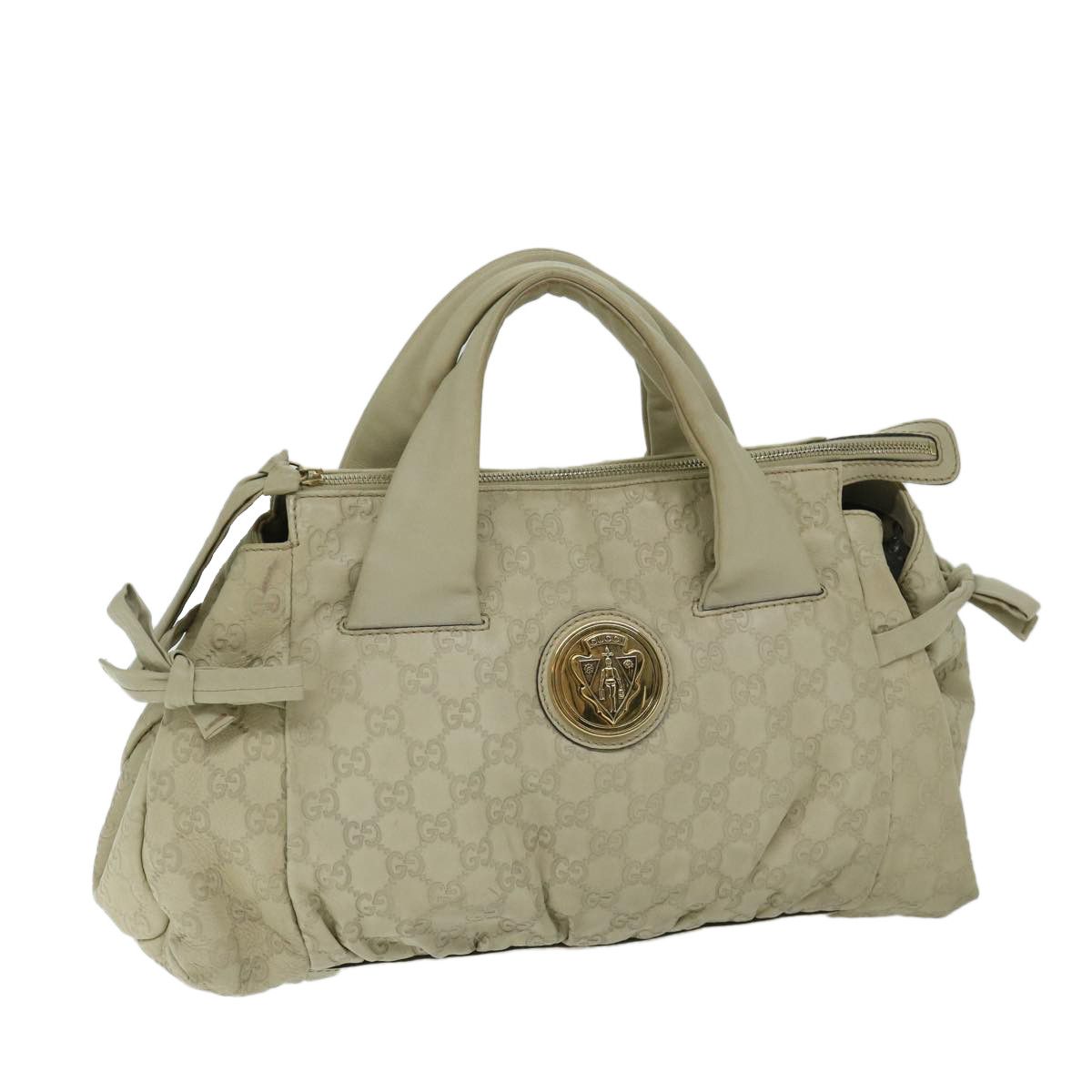 Gucci Gg Canvas Beige Canvas Handbag (Pre-Owned) Size ONE SIZE - 12 Thumbnail