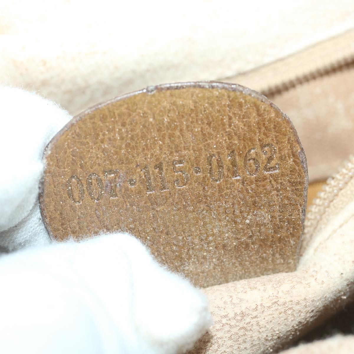 Gucci Ophidia Beige Canvas Shoulder Bag (Pre-Owned) Size ONE SIZE - 7 Thumbnail