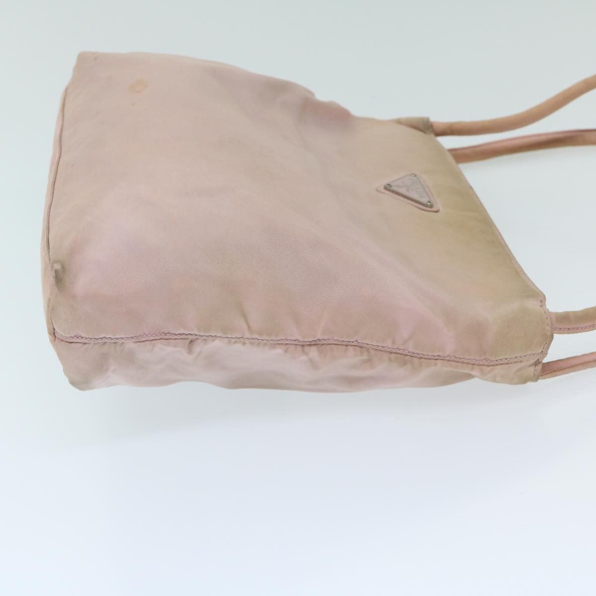 Prada Tessuto Pink Synthetic Handbag (Pre-Owned) Size ONE SIZE - 9 Thumbnail