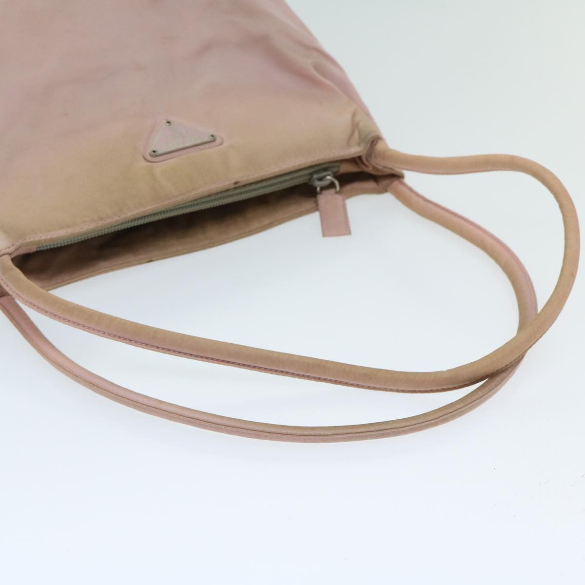 Prada Tessuto Pink Synthetic Handbag (Pre-Owned) Size ONE SIZE - 11 Thumbnail