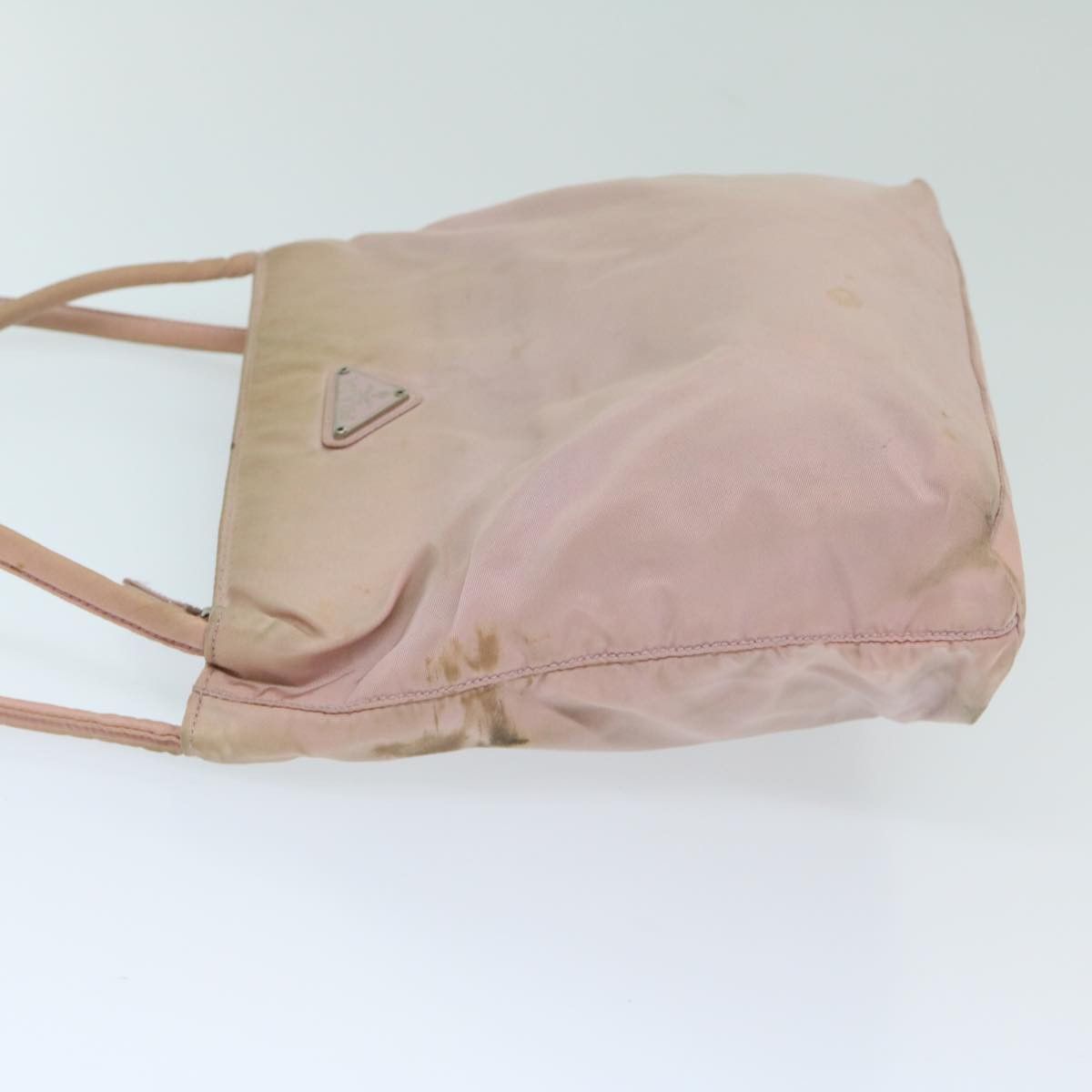 Prada Tessuto Pink Synthetic Handbag (Pre-Owned) Size ONE SIZE - 10 Thumbnail